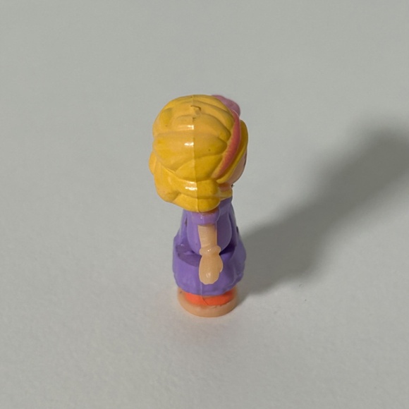 Vintage 90s Bluebird Polly Pocket Crown Palace Polly Replacement Doll (21C) - Picture 4 of 6